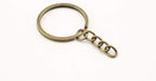 Split Key Ring with Chain (3cm)