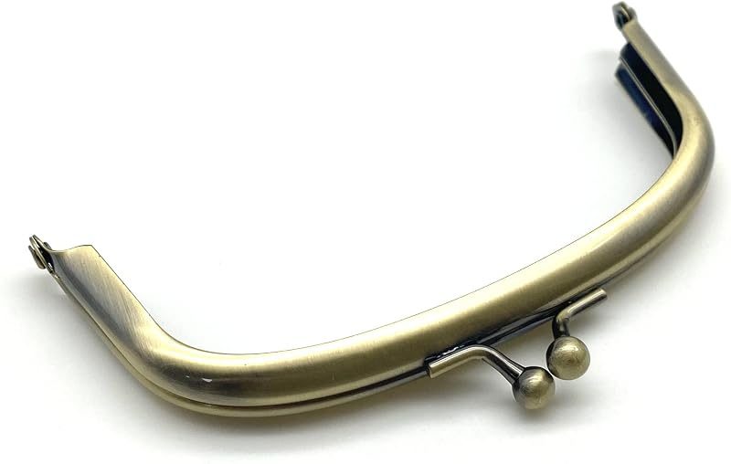 Arch Glue-In Kiss-Lock Purse Frame, 4 1/4" x 2" (11 x 5 cm)