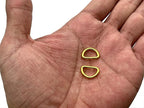 D Shape Rings Semi-Circular D ring buckles Non-Welded / iron for webbing straps bags purse belt Dog Collars hardware…