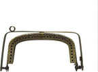 Rectangle Sew-In Kiss-Lock Purse Frame, 7.5 x 4 cm