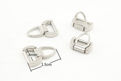 #8 zinc Alloy Zipper Pull tab Charm for Luggage Clothing Jackets Backpacks Boots Purse Coat Replacement Parts Repair