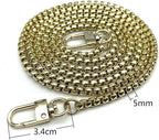Custom Personalized Bag Purse Crossbody Shoulder Box Chain Strap Handles Replacement Extender