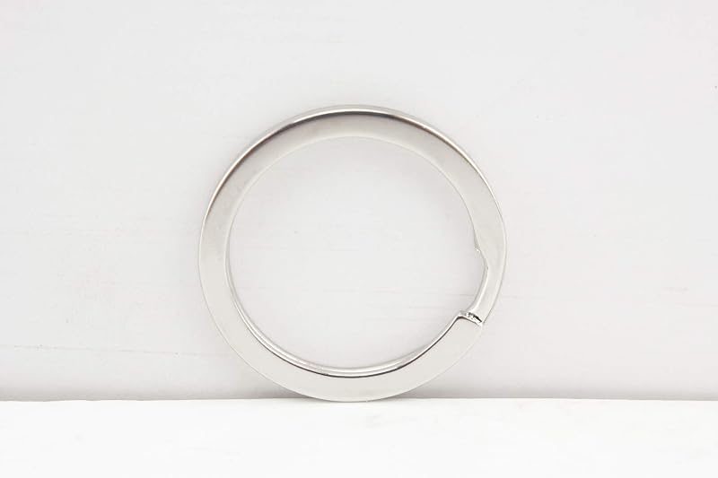 Round Split Key Ring