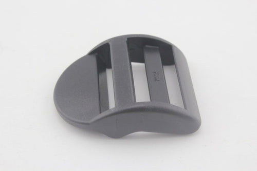 1" (25 mm) Black Plastic ladder lock buckle Slip Lock triglide slide for bag purse backpacks