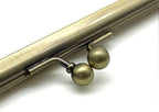 Rectangle Glue-In Kiss-Lock Purse Frame, 7" x 2" (18 x 5 cm)