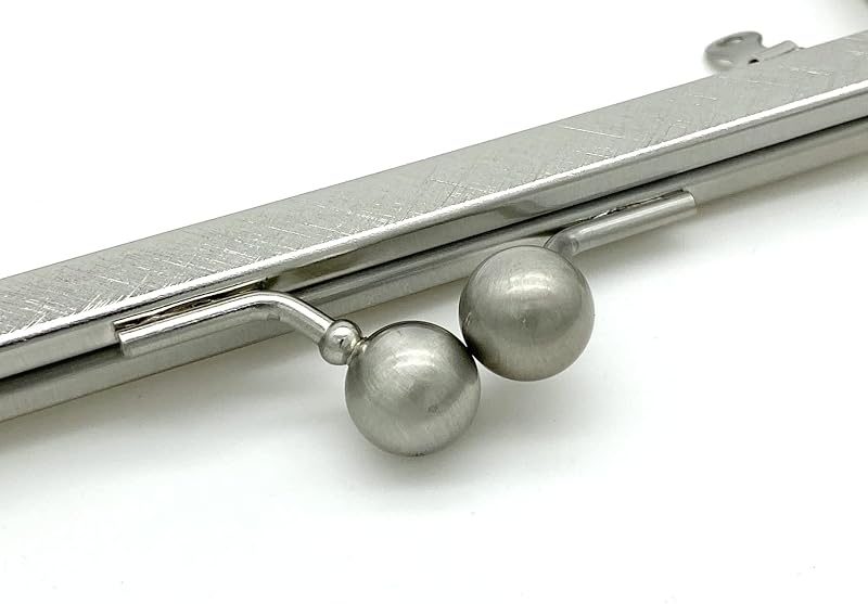 Rectangle Glue-In Kiss-Lock Purse Frame, 6 1/4" x 3" (16 x 7.5 cm)