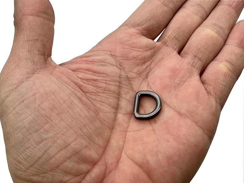 Zinc alloying D Shape Rings Semi-Circular D ring buckles / for webbing straps bags purse belt Dog Collars hardware…