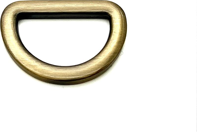 Zinc Alloy D-Rings, 3/4" (19 mm)