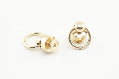 Ball Stud with Ring Strap Anchor - 3/8" (10 mm)