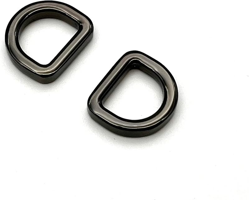 Zinc alloying D Shape Rings Semi-Circular D ring buckles / for webbing straps bags purse belt Dog Collars hardware…