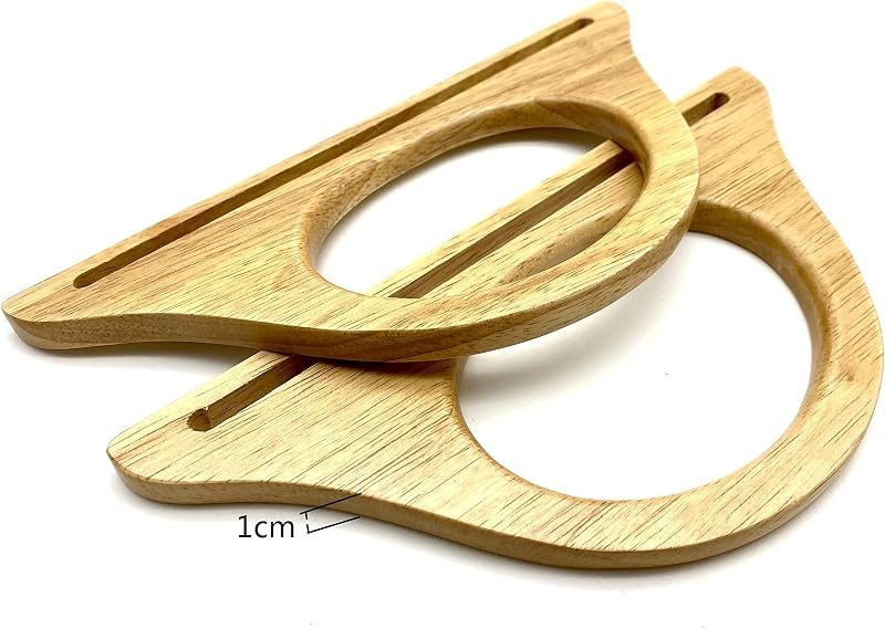 Wooden Purse Handles, Purse Handles Handbag Handle for Bag Making, Purse Making, Handle Replacement, per lot