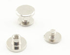 Iron Round Chicago Binding Screw Rivets Concho Screw Button Nail Rivet for DIY Leather Decoration Bookbinding