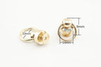 Ball Stud with Ring Strap Anchor