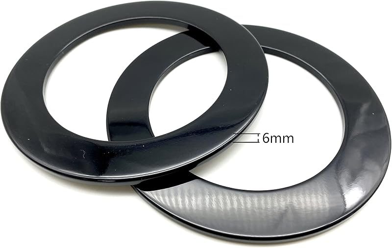 Resin Round Circular Round Ring Purse Clutch Tote Handle for Bag Purse Making Replacement