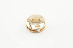 Zinc Alloying Round Screw in Eyelet Grommet O Rings Purse Loop Handle Connectors Easy Installation Inner Diameter