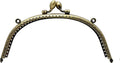 Arch Sew-In Kiss-Lock Purse Frame, 6 1/2" x 3" (16.5 x 7.5 cm)