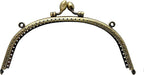 Arch Sew-In Kiss-Lock Purse Frame, 6 1/2" x 3" (16.5 x 7.5 cm)