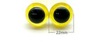 Plastic Safety Eyes with washers for Amigurumi Puppet Animal Crochet Stuffed Eyes Crafts