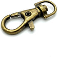 Trigger Swivel Snap Hook, Round Eye (3/8", 9mm)