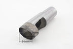 Oval Leather Hole Punch, 1 3/8" x 15/16" (34 x 24 mm)
