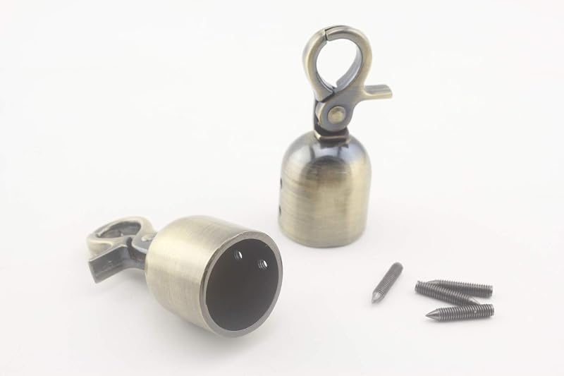 Lobster-Claw Rope End Cap with Screws