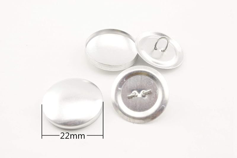 Size 45 Cover Buttons, Buttons to Cover,Self Cover Buttons with Wire Eye Wire Back and Assembly Tools,Wholesale